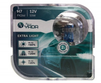 Лампы H7 12V55W NORD YADA EXTRA LIGHT +50% (2шт)