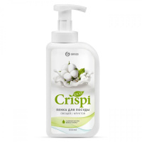 Пенка для мытья посуды GRASS Crispi с маслом белого хлопка 550мл 125454