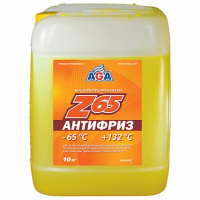 Антифриз AGA Z65 желтый 10кг.