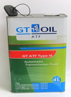 Масло GT OIL ATF Type III Dexron 4л