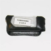 Чехол брелока сигнализации TOMAHAWK Z3/Z5 кожа черный