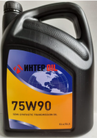 Масло Интер Oil трансмиссионное GL4/5 75/90 универсальное 4л.