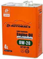 Масло Autobacs Engine Oil FS 0w20 SP/GF-6A син.4л.(оранж.канистра)