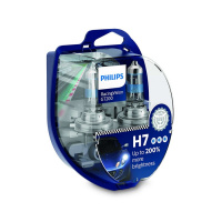 Лампы H7 12V55W+200% PHILIPS Racing Vision GT200 (2шт) 12972RGTS2