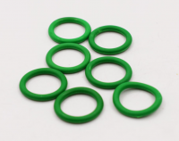 Кольцо уплотнительное трубок кондиционера d 7.6/1.8 (зеленое)