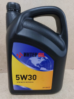 Масло Интер Oil 5/30 SN/SM/CF син. 4л. 